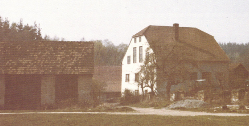 Valíkův mlýn v období kolem roku 1988